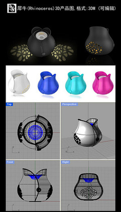 探索3D模型設計世界 eileenchen原創素材與模板下載指南